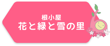 根小屋 花と緑と雪の里